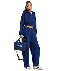 adidas Womens Essentials Contemporary Fleece Full-Zip Hooded Jacket