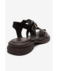 Forever & Always Women's Shoes Guido Leather Sandal