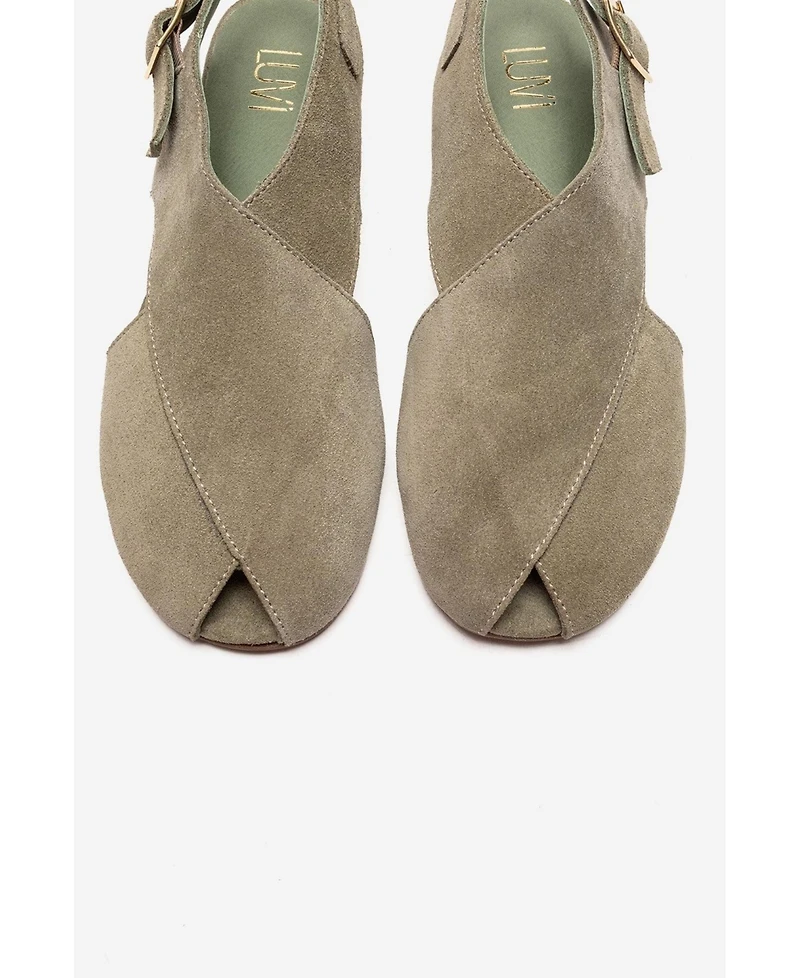 Forever & Always Shoes Women's Monaro Leather Sandal