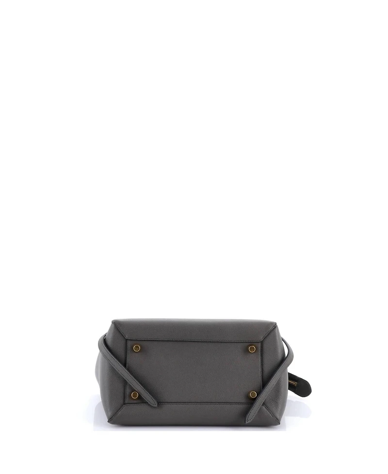 Pre-Owned Celine Mini Belt Bag Textured Leather