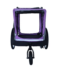 Streamdale Furniture 2 in 1 Pet Bike Trailer and Stroller Holds Up to 100 lbs