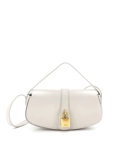 Pre-Owned Celine Tabou Clutch with Strap Smooth Calfskin