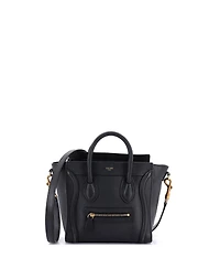 Pre-Owned Celine Nano Luggage Bag Smooth Leather