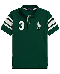 Polo Ralph Lauren Boys' 2T-7 Big Pony Cotton Mesh Shirt