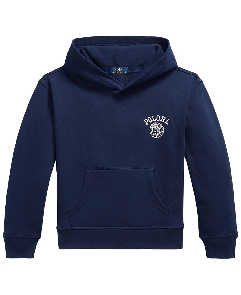 Polo Ralph Lauren Boys' 8-20 Big Fit Logo Fleece Hoodie