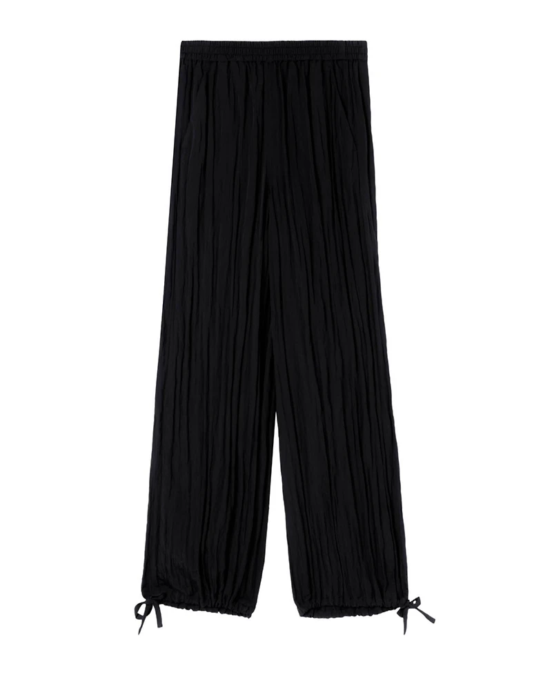 Whistles Women's Relaxed Tie Hem Trouser