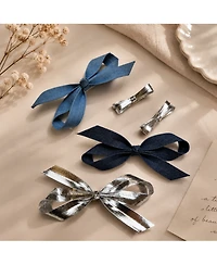 Puttisu Girls Bow Clip Set