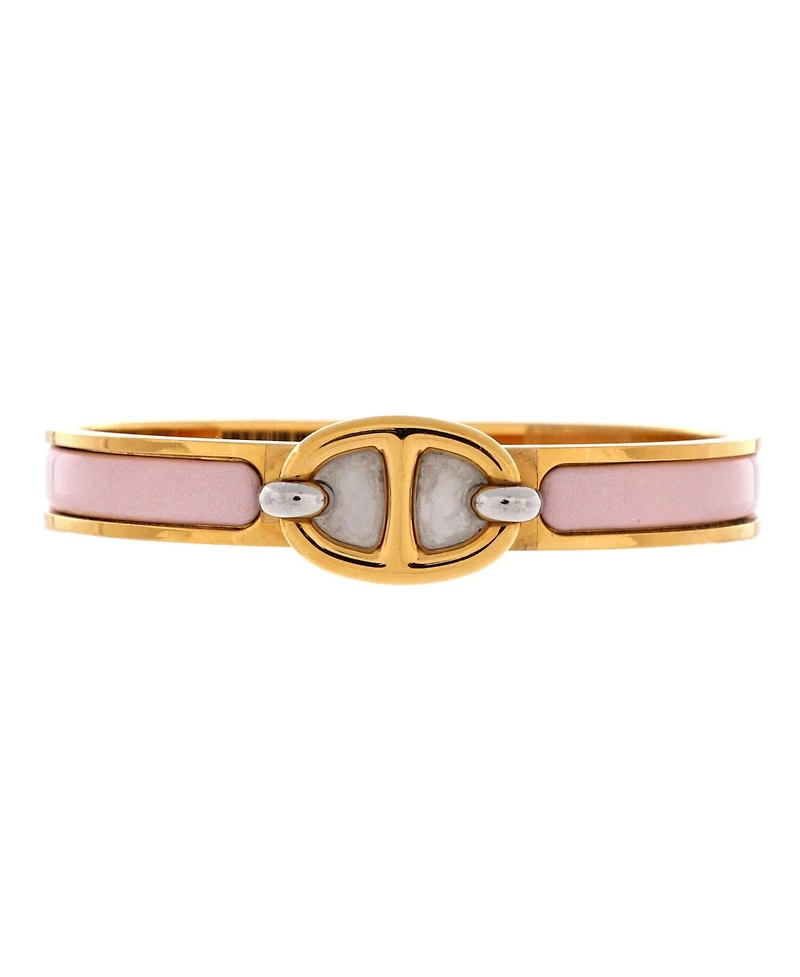Pre-Owned HERMES Mini Clic Chaine d'Ancre Bracelet