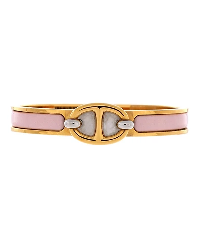 Pre-Owned HERMES Mini Clic Chaine d'Ancre Bracelet