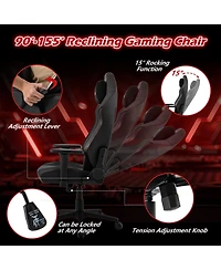 Slickblue High Back Ergonomic Office Chair with Magnetic Headrest Pillow