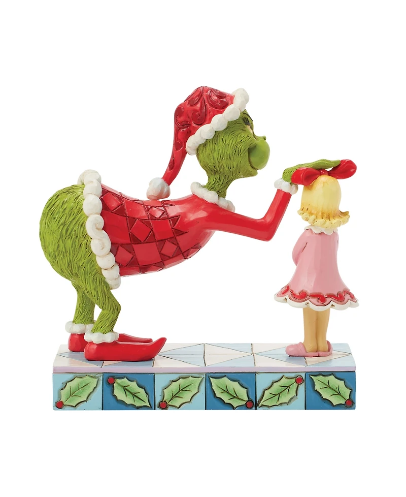 Jim Shore Grinch Fig Grinch Patting Cindy
