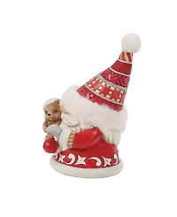 Jim Shore Heartwood Creek Fig Gnome Hugging Cute Puppy