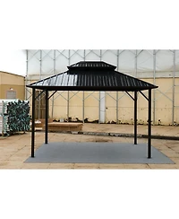 Streamdale Furniture steel tile double-roof pavilion gazebo