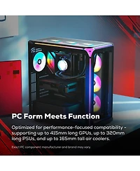 iBUYPOWER Element EXBA7N5601 Gaming Desktop Computer, Amd Ryzen 7 8700F 4.1GHz, 16GB Ram, 1TB Ssd, Nvidia GeForce Rtx 5060 8GB, Windows 11 Home