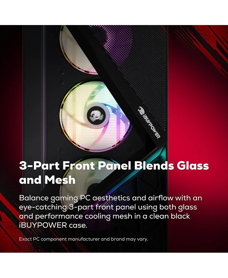 iBUYPOWER Slate SBI5N56T01 Gaming Desktop Computer, Intel Core Ultra 5 250KF Plus 4.2GHz, 16GB Ram, 1TB Ssd, Nvidia GeForce Rtx 5060Ti 8GB, Windows 11
