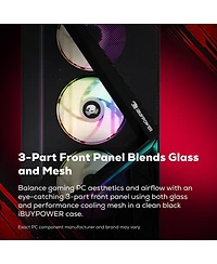 iBUYPOWER Slate SBI5N56T01 Gaming Desktop Computer, Intel Core Ultra 5 250KF Plus 4.2GHz, 16GB Ram, 1TB Ssd, Nvidia GeForce Rtx 5060Ti 8GB, Windows 11