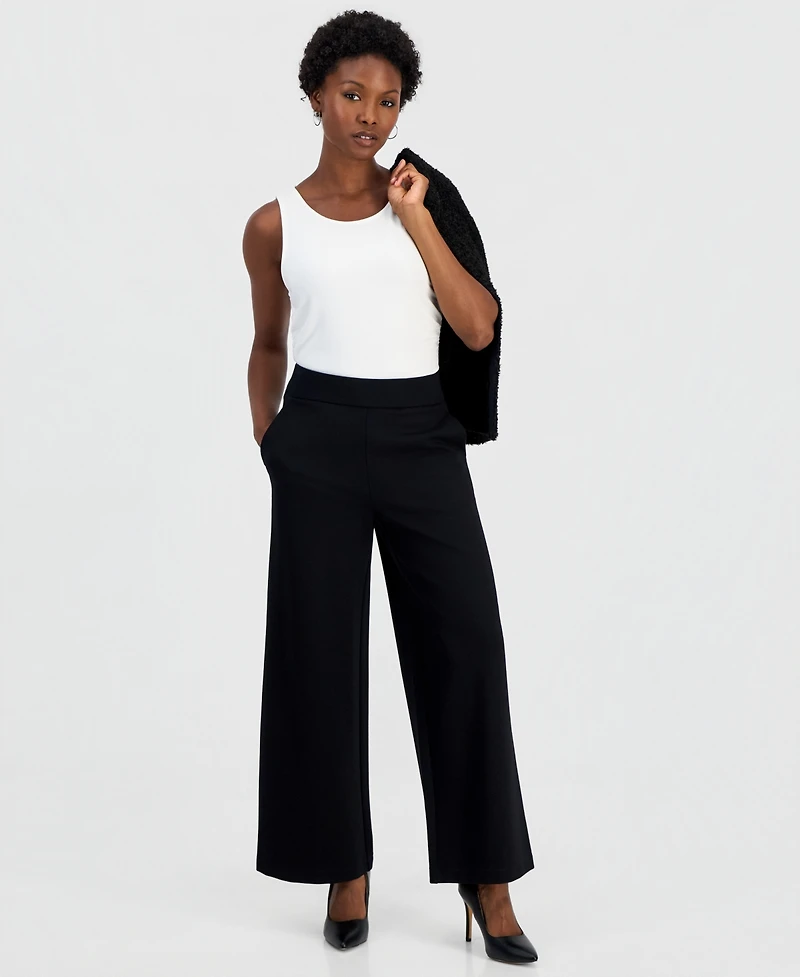 I.n.c. International Concepts Petite Wide-Leg Pants, Macy's Exclusive