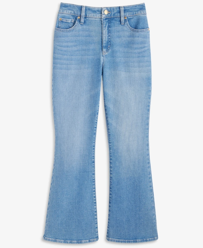 I.n.c. International Concepts Petite High-Rise Flare-Leg Jeans, Macy's Exclusive