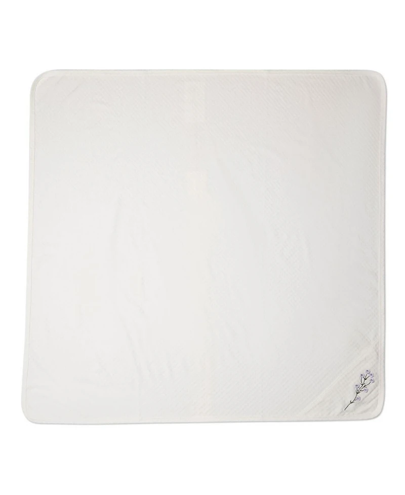 MeMoi Baby Girls "Lilacs Are The Sweetest Bloom" Cotton / Rayon Blanket