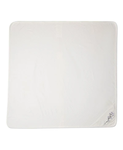 MeMoi Baby Girls "Lilacs Are The Sweetest Bloom" Cotton / Rayon Blanket