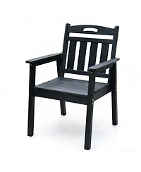 Streamdale Furniture Hdpe Outdoor Terrace Dining Chair Set