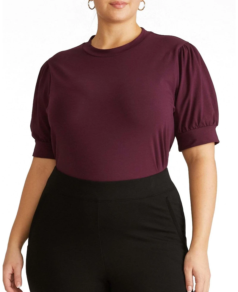 Universal Standard Plus Pouf Sleeve Tee