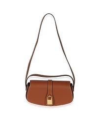 Pre-Owned Celine Brown Smooth Calfskin Tabou Clutch On Strap