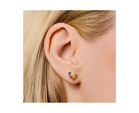 Little Sky Stone Seraphina Citrine Smoky Quartz Stud Earrings