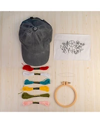 John Bead Hat Embroidered Diy Kit for Beginners