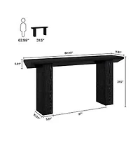 Slickblue Wooden Console Table for Sofa or Long Entryway