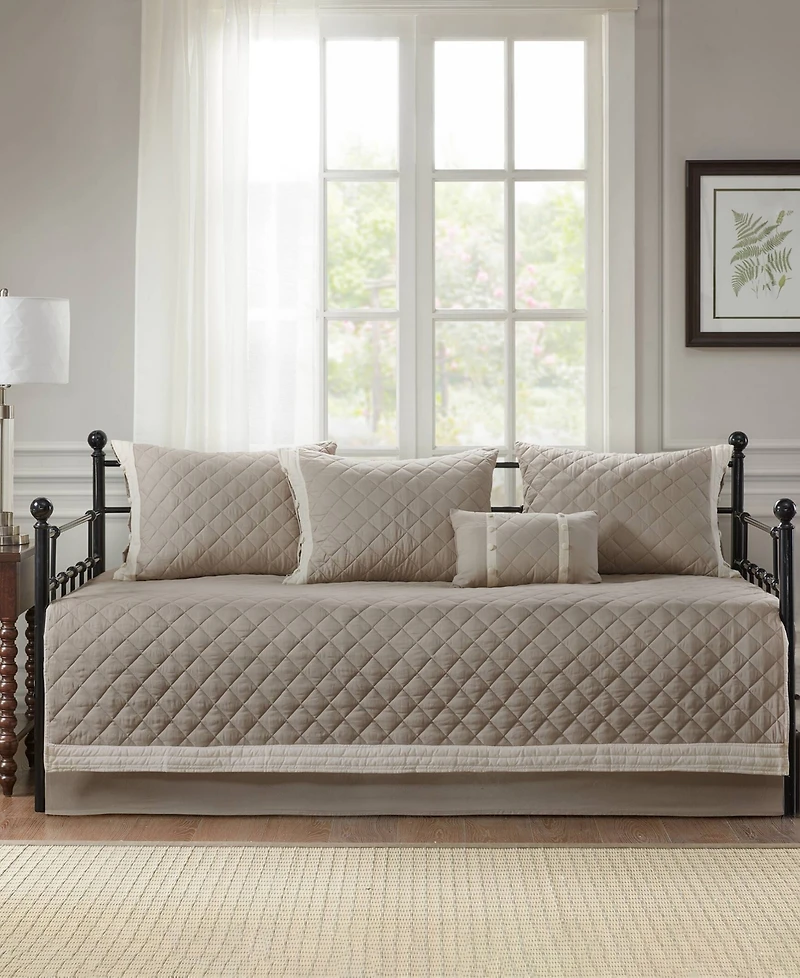 Madison Park Breanna Cotton 6-Pc. Quilt Set, Daybed