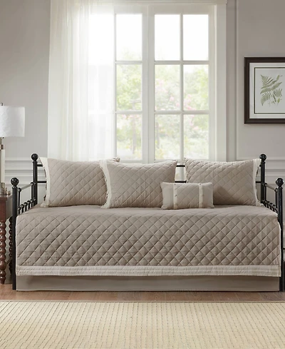 Madison Park Breanna Cotton 6-Pc. Quilt Set, Daybed