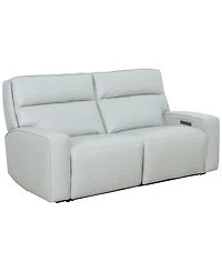 Zackary 2-Piece Leather Sofa with 2 Power Motion, Macy's Exclusive