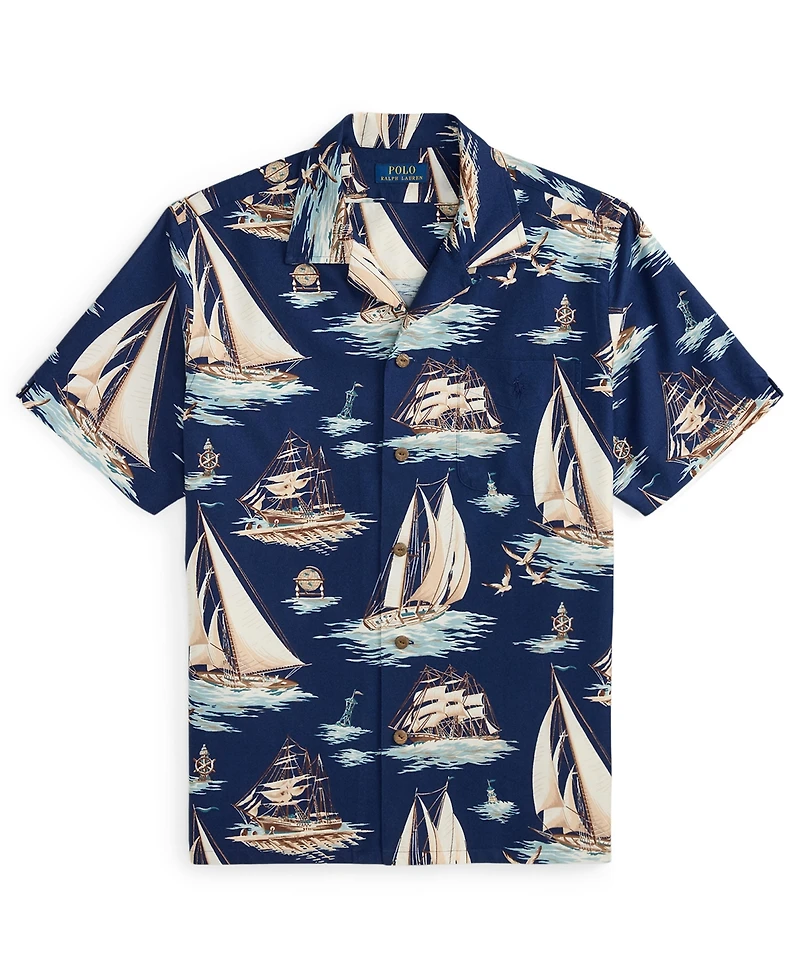 Polo Ralph Lauren Men's Classic-Fit Short-Sleeve Oxford Shirt