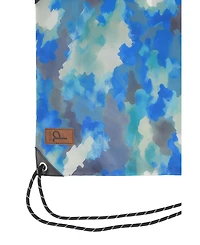 Deux par Deux Little Boy Camouflage Durable Lightweight Drawstring Bag