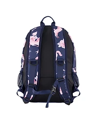 Deux par Deux Little Girl Unicorn Practical Multi Compartment Backpack