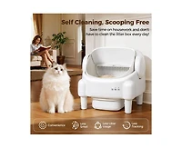 Cumrige Automatic Litter Box Self Cleaning Litter Box Equipped with App Control and Safety Protection Functions
