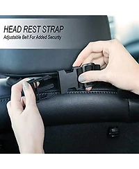 Arf Pets Dog Booster Car Seat with Adjustable Straps Foam Base Tether Strap Plush Washable Lining