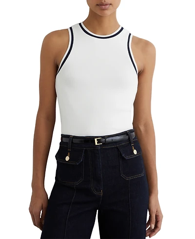 Reiss Women's Matilda Contrast Trim Vest