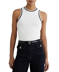 Reiss Women's Matilda Contrast Trim Vest