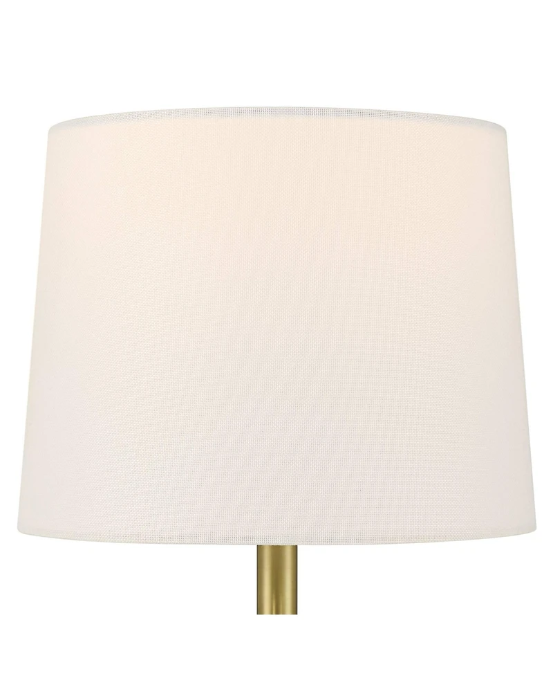 Possini Euro Design Possini Euro Liana 14 3/4"H Gray White Glass Battery Power Accent Lamp