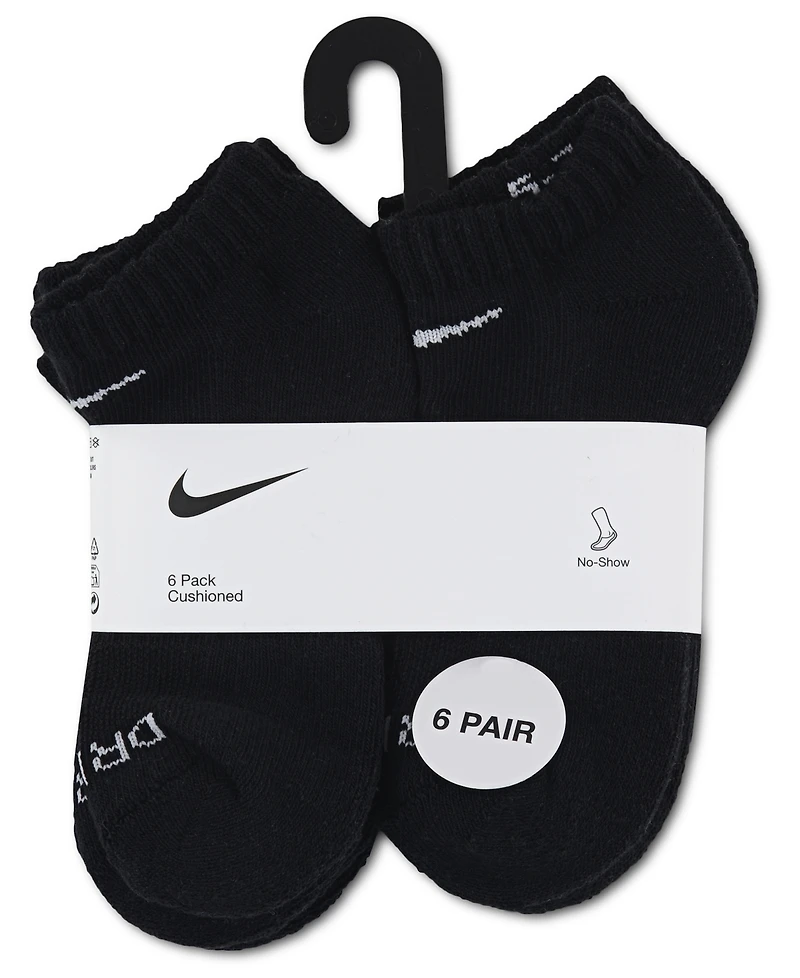 Nike Little Kids 6-Pk. No-Show Socks