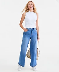 Style & Co Women's High-Rise Wide-Leg Jeans, Macy's Exclusive