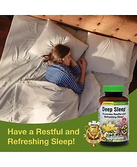 Trace Minerals Deep Sleep Herbal Sleep Aid: 120-Count Bottle of Softgels