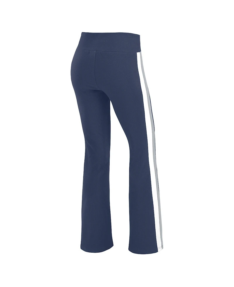 Wear by Erin Andrews Women's Navy Dallas Cowboys Tri-Blend Yoga Pants