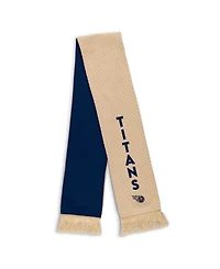 Wear by Erin Andrews Women's Tennessee Titans Tonal Microcheck Scarf Glove Set