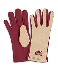 Wear by Erin Andrews Women's Colorado Avalanche Tonal Microcheck Scarf Glove Set