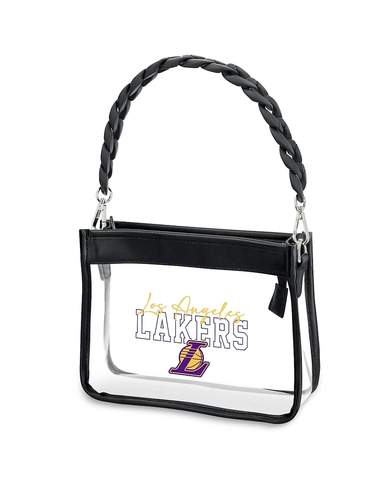 Wear by Erin Andrews Los Angeles Lakers Plastic Chain Mini Crossbody Bag