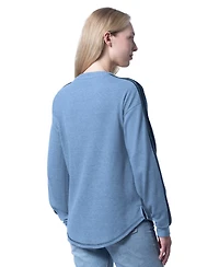 G-iii 4Her by Carl Banks Women's Light Blue Memphis Grizzlies Advantage Tri-Blend Long Sleeve T-Shirt