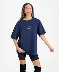 Gameday Couture Women's Navy Penn State Nittany Lions Oversized Back at Ya T-Shirt